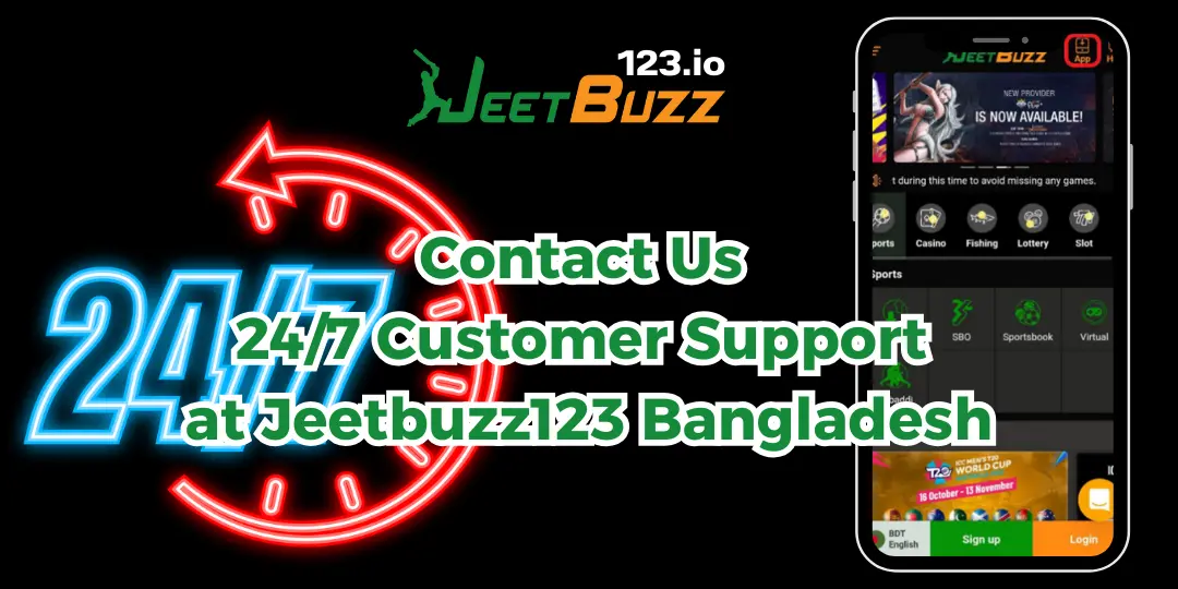 Contact Jeetbuzz123 1 Customer Support at Jeetbuzz123 Bangladesh