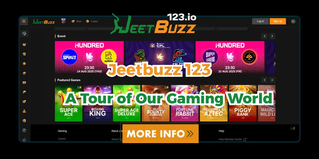 A Tour of Jeetbuzz123 Gaming World