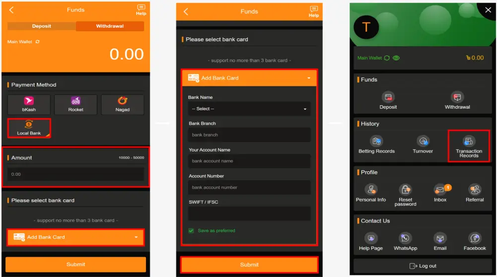 Jeetbuzz123 withdrawal steps